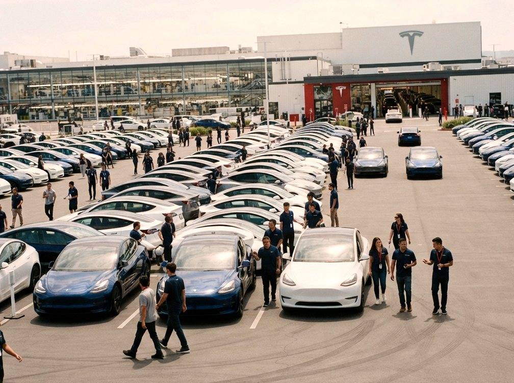 Tesla, Inc. (NASDAQ:TSLA) designs and builds electric vehicles, batteries and energy storage systems, and the stock dropped…