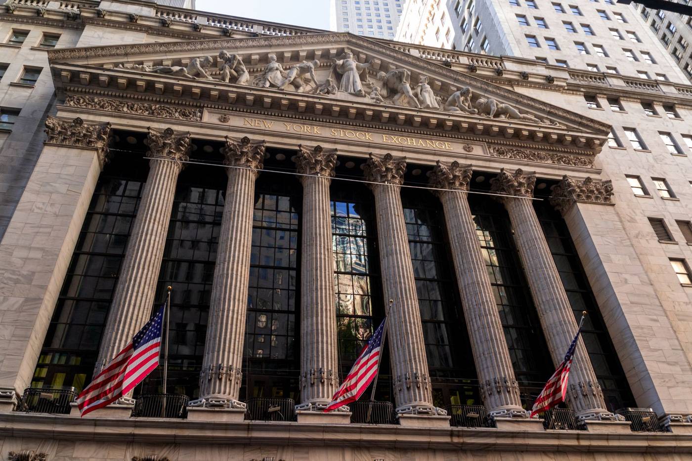 Stock market trading floor nyse