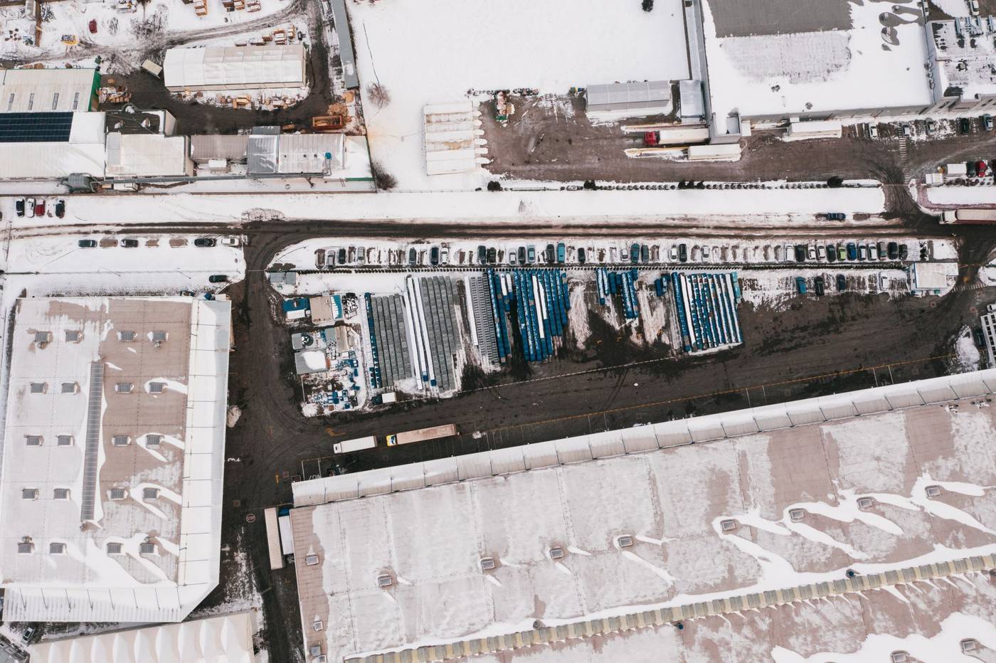 Pharmaceutical cold storage warehouse
